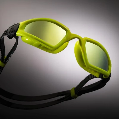 Aqua Sphere Plavecké brýle KAYENNE PRO titan. zrcadlová skla, žlutá