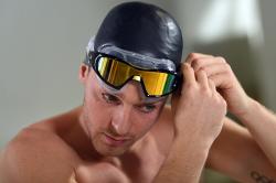 Aqua Sphere Plavecké brýle VISTA PRO titan. zrcadlová skla oranžová