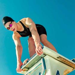 Aqua Sphere Plavecké brýle XCEED PINK titan. zrcadlová skla/černá