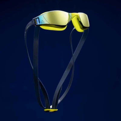 Aqua Sphere Plavecké brýle XCEED titanově zrcadlová skla žlutá/černý pásek