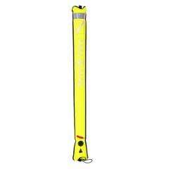 Scubapro bójka Aqua Lung NYLON YELLOW EMERGENCY DECO STOP BUOY 145x15 cm