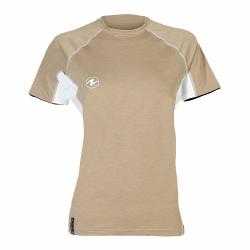 Aqualung Dámske lycrové tričko Aqua Lung LOOSE FIT béžová/biela Aqualung Dámske lycrové tričko Aqua Lung LOOSE FIT béžová/biela