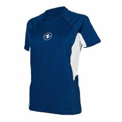 Aqualung Dámske lycrové tričko Aqua Lung LOOSE FIT modrá/biela