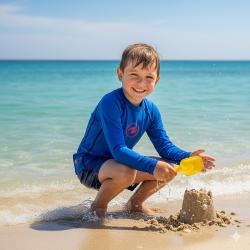 Aqualung Dětské lycrové triko Aqua Lung KIDS BLUE