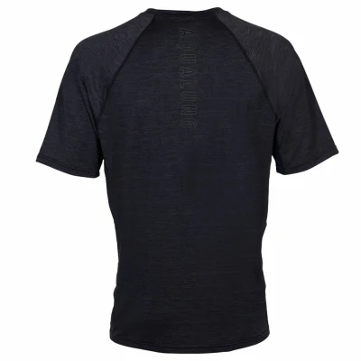 Aqualung Pánské lycrové triko Aqua Lung LOOSE FIT černá/šedá