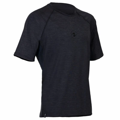 Aqualung Pánské lycrové triko Aqua Lung LOOSE FIT černá/šedá