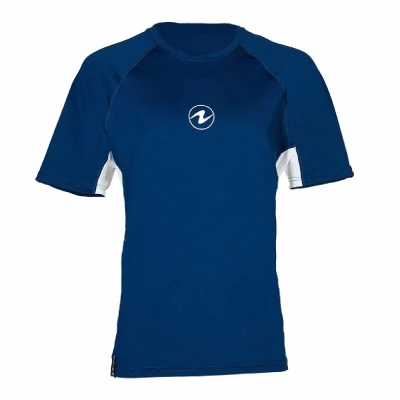 Aqualung Pánské lycrové triko LOOSE FIT modrá/bílá Aqualung Pánské lycrové triko LOOSE FIT modrá/bílá