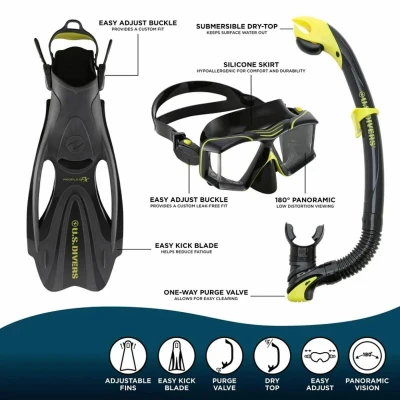 Aqualung Potápěčský set Aqua Lung U.S. DIVERS SIDEVIEW II