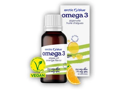 Arctic blue Kids Vegan Omega 3 30ml (350mg DHA, 170mg EPA, 30mg DPA)