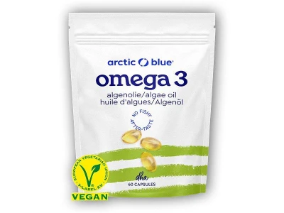 Arctic blue Vegan Omega 3 Algae 60 kapslí (250mg DHA) Arctic blue Vegan Omega 3 Algae 60 kapslí (250mg DHA)