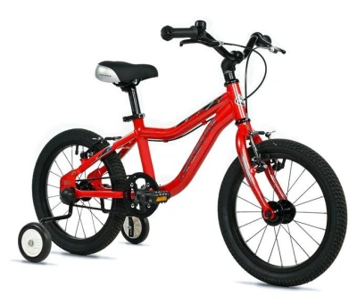 Leader Fox SANTO BOY 16 RED (V-BRAKE/BELT) dětské kolo + sleva 400,- na příslušenství