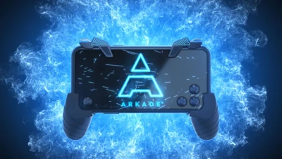 Arkade Battle Pack modré herní příslušenství na telefon