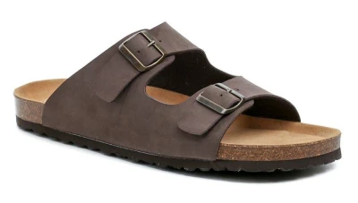 Arno COSMOS Comfort 8110-704 hnědé pánské nadměrné nazouváky Arno COSMOS Comfort 8110-704 hnědé pánské nadměrné nazouváky