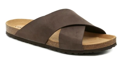 Arno COSMOS Comfort 8110-704a hnědé pánské nadměrné nazouváky