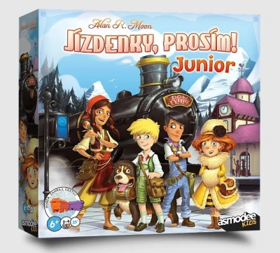 Asmodee CZ Jízdenky, prosím! : Junior desková hra