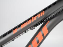 Author A-Matrix 24 2023-24 modrá/limeta dětské kolo + výbava zdarma