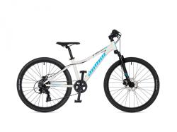 Author A-Matrix 24D 2026 bílá/černá/modrá dětské kolo + výbava zdarma