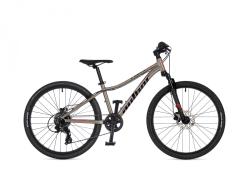 Author A-Matrix 24D 2026 titan-matná/černá/červená dětské kolo + výbava zdarma