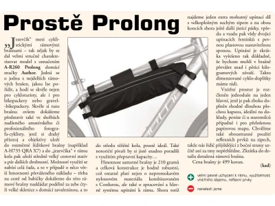 Author Brašna na rám A-R260 ProLong (černá)