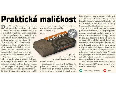 Author CC N40 šedý jemný brusný blok