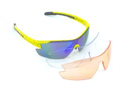 Author Brýle Vision LX SBRIGHT Orange 65 BluRevo 13 (žlutá-neonová/černá)