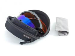 Author Okuliare ZX8 SBRIGHT Orange 65 BlueRevo 13 (šedá-matná)