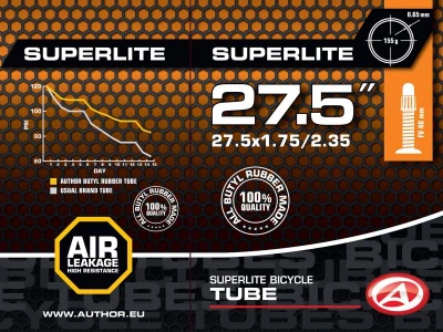 Author Duše AT-MTB-27,5" SuperLite FV40 (černá)