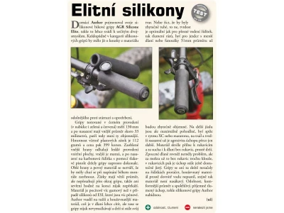 Author Gripy AGR SILICONE Elite (zelená-neonová)