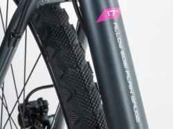 Author Horizon ASL 2023-24 šedá-matné/růžové dámské krosové kolo + výbava zdarma