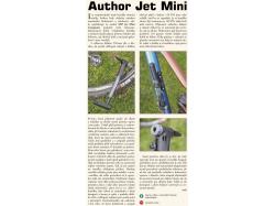 Author Hustilka AAP Jet Mini Composite (čierna/šedá)