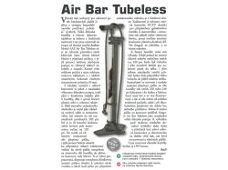 Author Hustilka nožní AAP Air Bar Tubeless (černá)