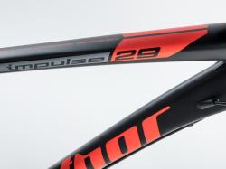 Author Impulse 29 2023-24 modrá/čierna/limetka MTB bicykel + výbava zadarmo