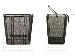 Author Kôš oceľ AO-39 na nosič (čierna)