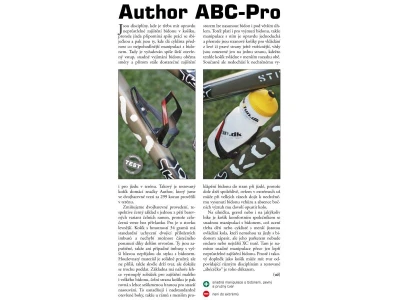 Author ABC-PRO černo-žlutý košík na láhev