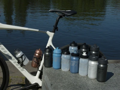 Author AB-Tcx-Shiva X25 šedá/černá cyklistická láhev