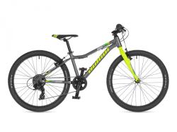 Author Limit 24 2025 sivé/limetka/zelené detské kolo + výbava zadarmo