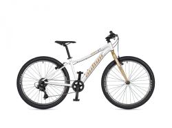 Author Limit 24 2026 bílé/zlaté dětské kolo + výbava zdarma