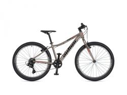 Author Limit 24 2026 titan-matné/černé/červené dětské kolo + výbava zdarma