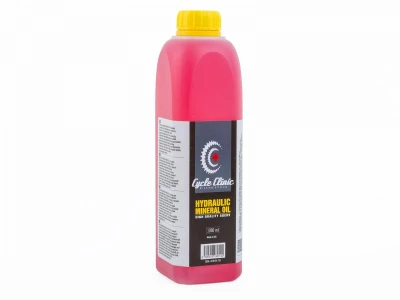 Author Minerální olej Cycle Clinic Hydraulic Mineral Oil 1 l (červená)