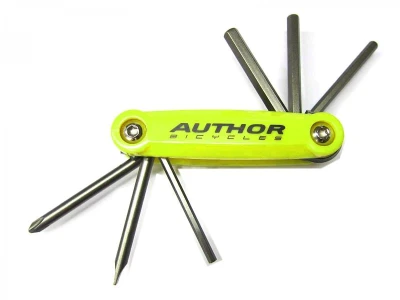 Author AHT ToolBox 6 žluto-neonové/černé nářadí