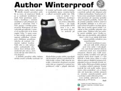 Author Návleky boty WinterProof (černá/bílá)