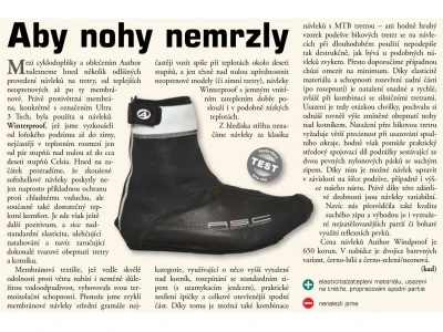 Author Návleky boty WinterProof (černá/bílá)