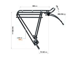 Author Nosič ACR-16-Alloy (černá)
