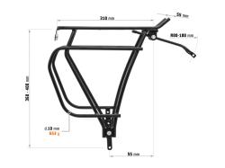 Author Nosič ACR-18-Alloy (černá)