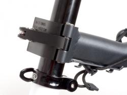 Author Nosič na sedlovku ACR-160-Alu (černá)