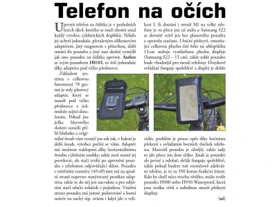 Author Pouzdro na telefon A-H810 L (černá)