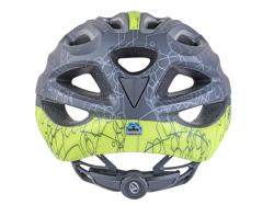 Author Flow Inmold X9 (191 čierna/žltá-neónová) cyklistická prilba