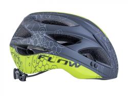 Author Flow Inmold X9 (191 čierna/žltá-neónová) cyklistická prilba