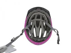 Author Flow Inmold X9 (192 biela/rúžová-neónová) cyklistická prilba