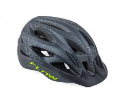 Author Flow Inmold X9 (201 černá-matná) cyklistická přilba